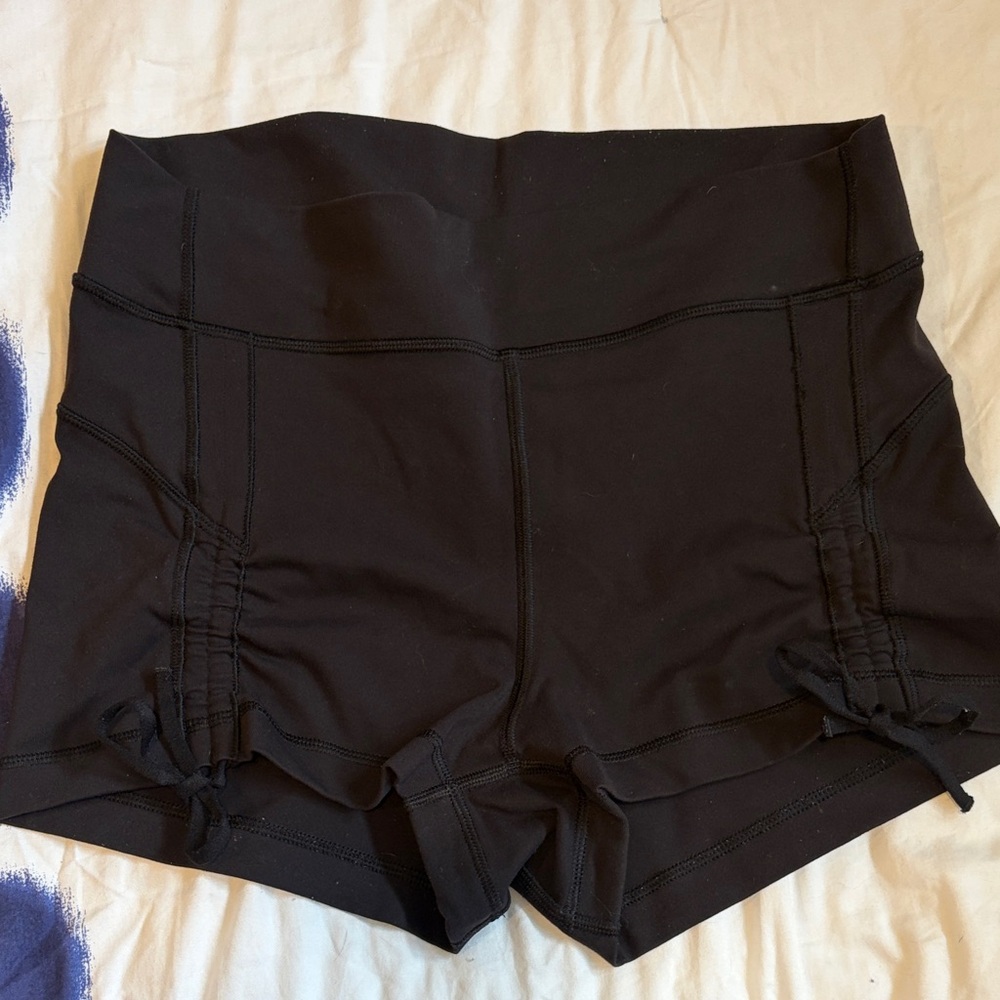 Lululemon High-Waist Black Women’s Athletic Shorts
